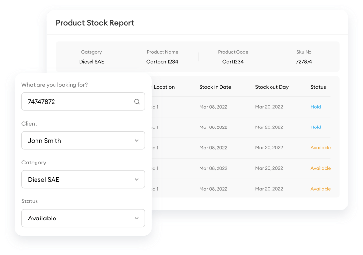 Reports Stock Summary